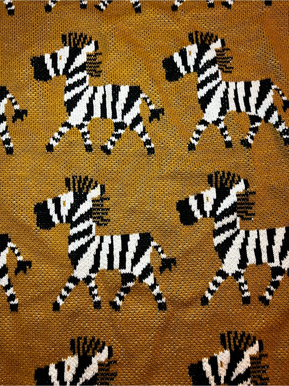 Zebra Made in India Baby Blanket.